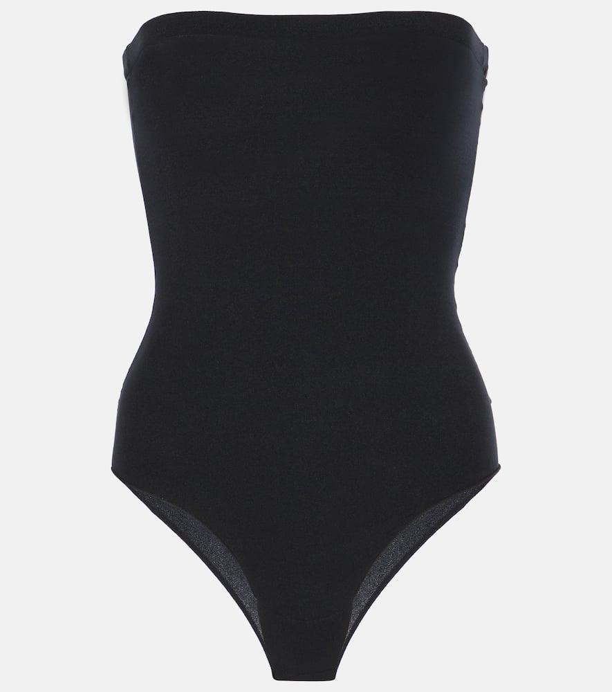 alaïa strapless bustier bodysuit