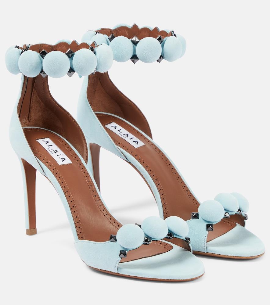 alaïa studded leather sandals