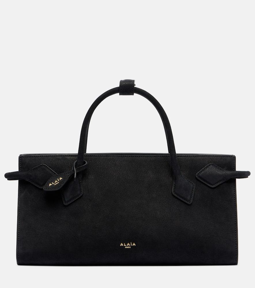 alaïa suede tote bag