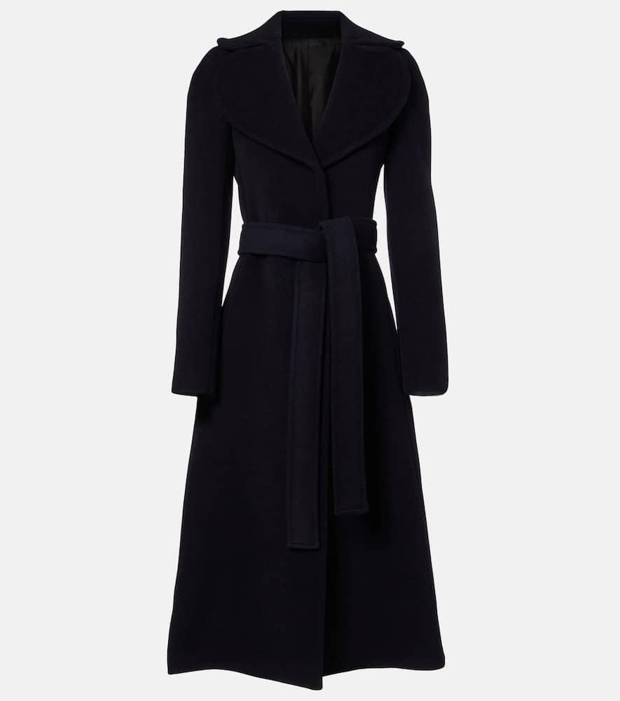 alaïa tailored wool coat