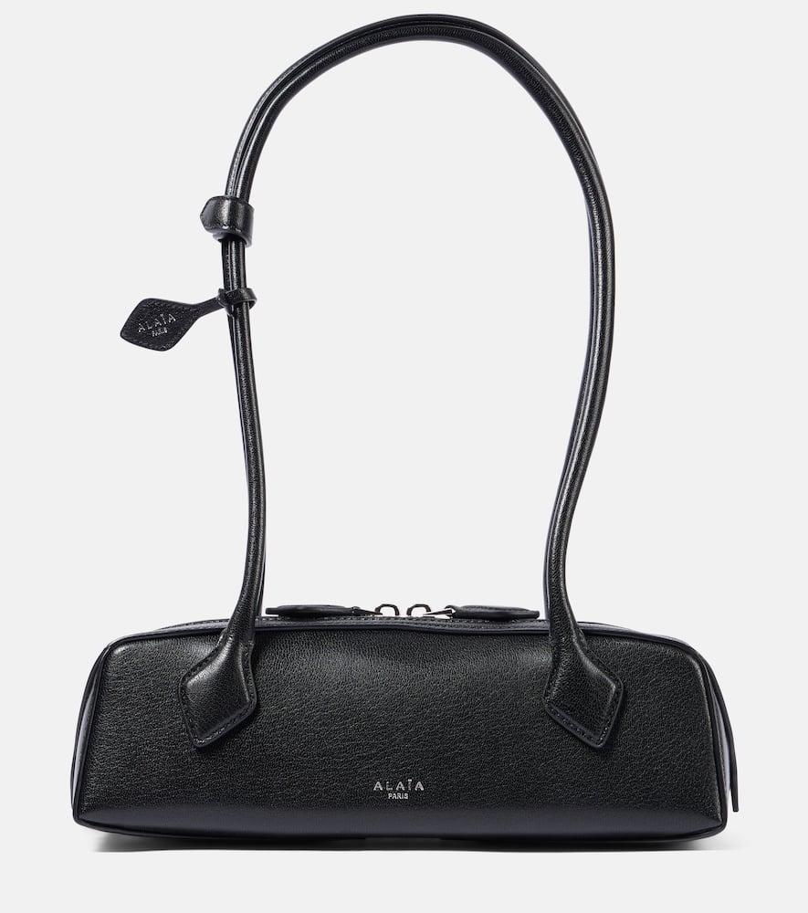 alaïa teckel small leather shoulder bag