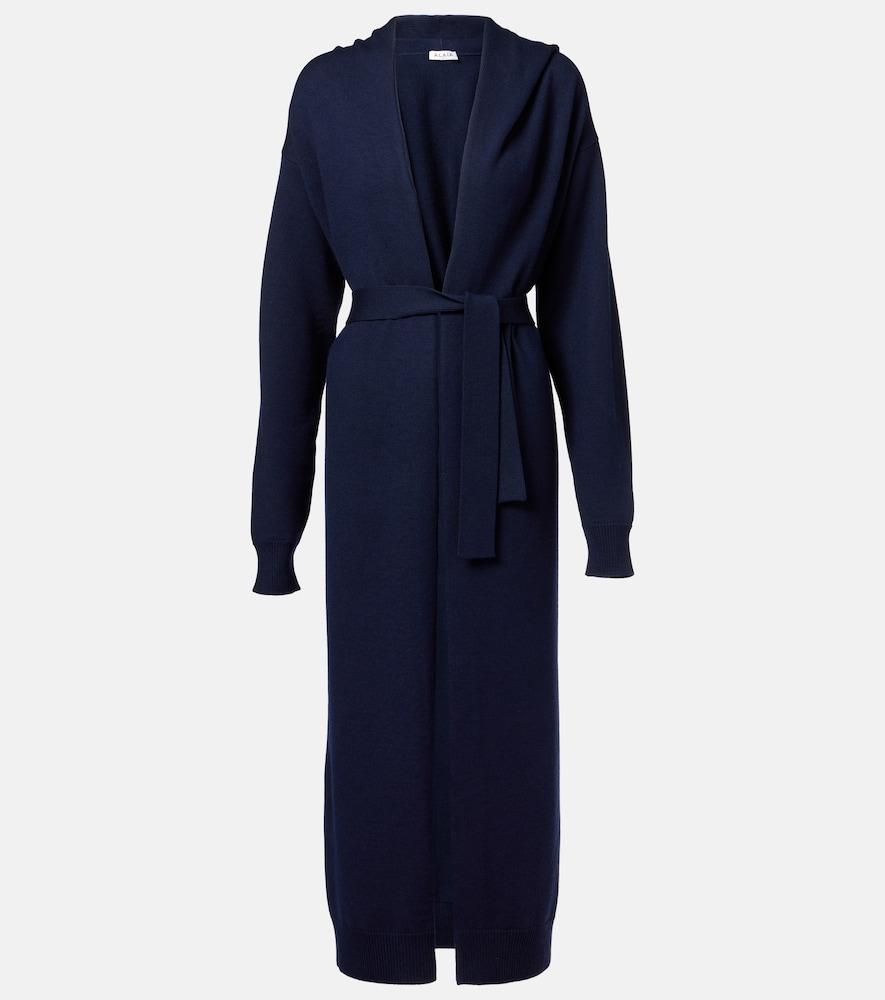 alaïa virgin wool cardigan