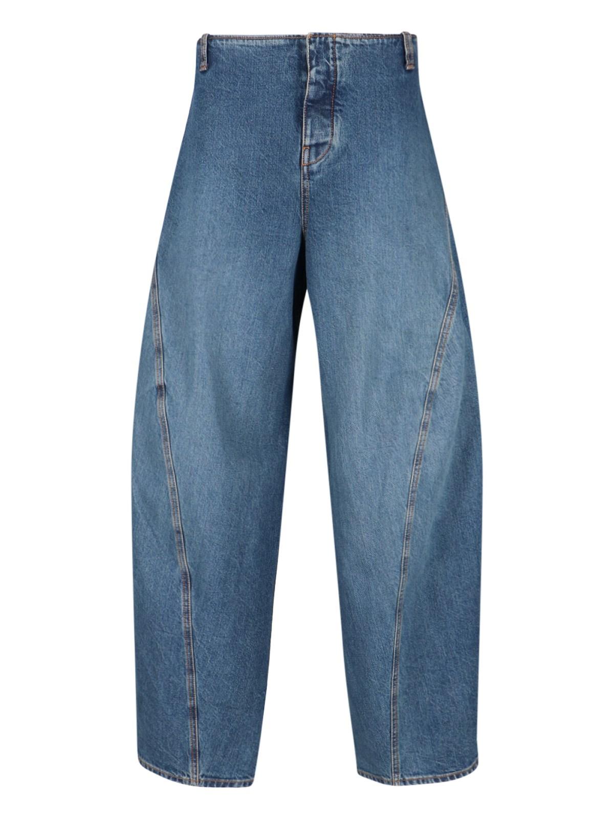 alaïa wide-leg jeans