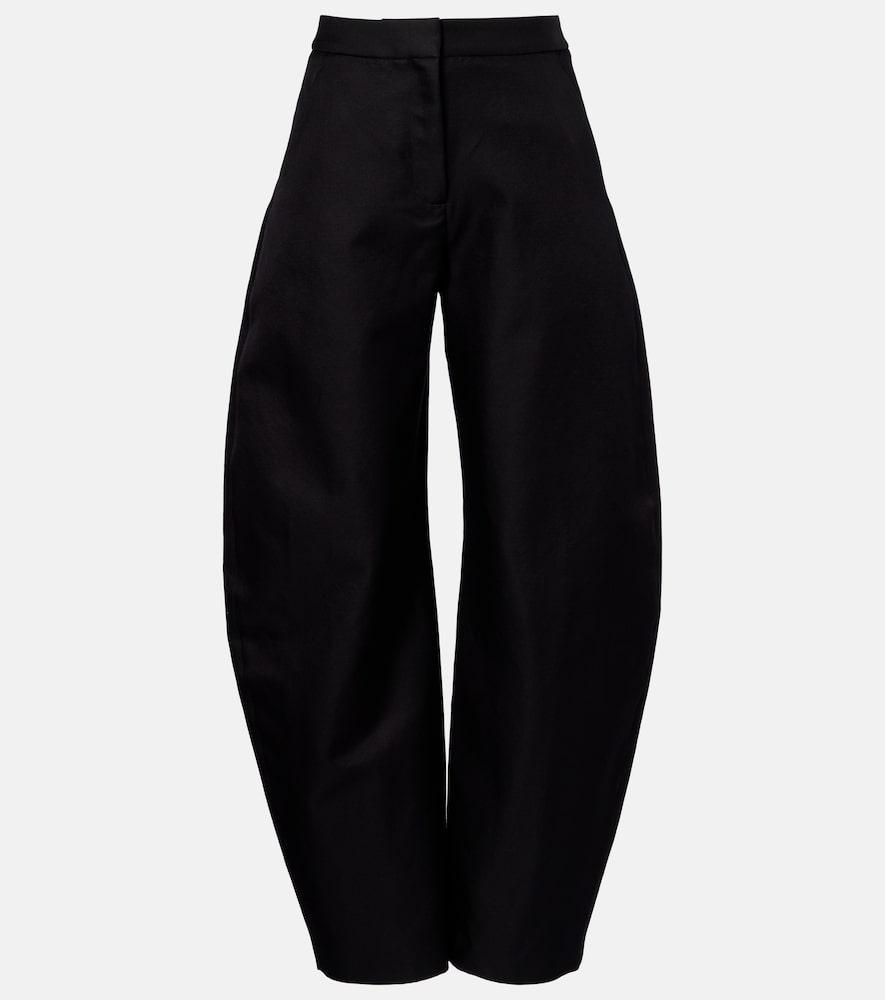 alaïa wool and silk barrel