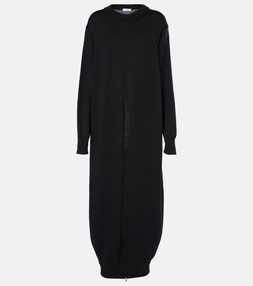 alaïa wool sweater dress