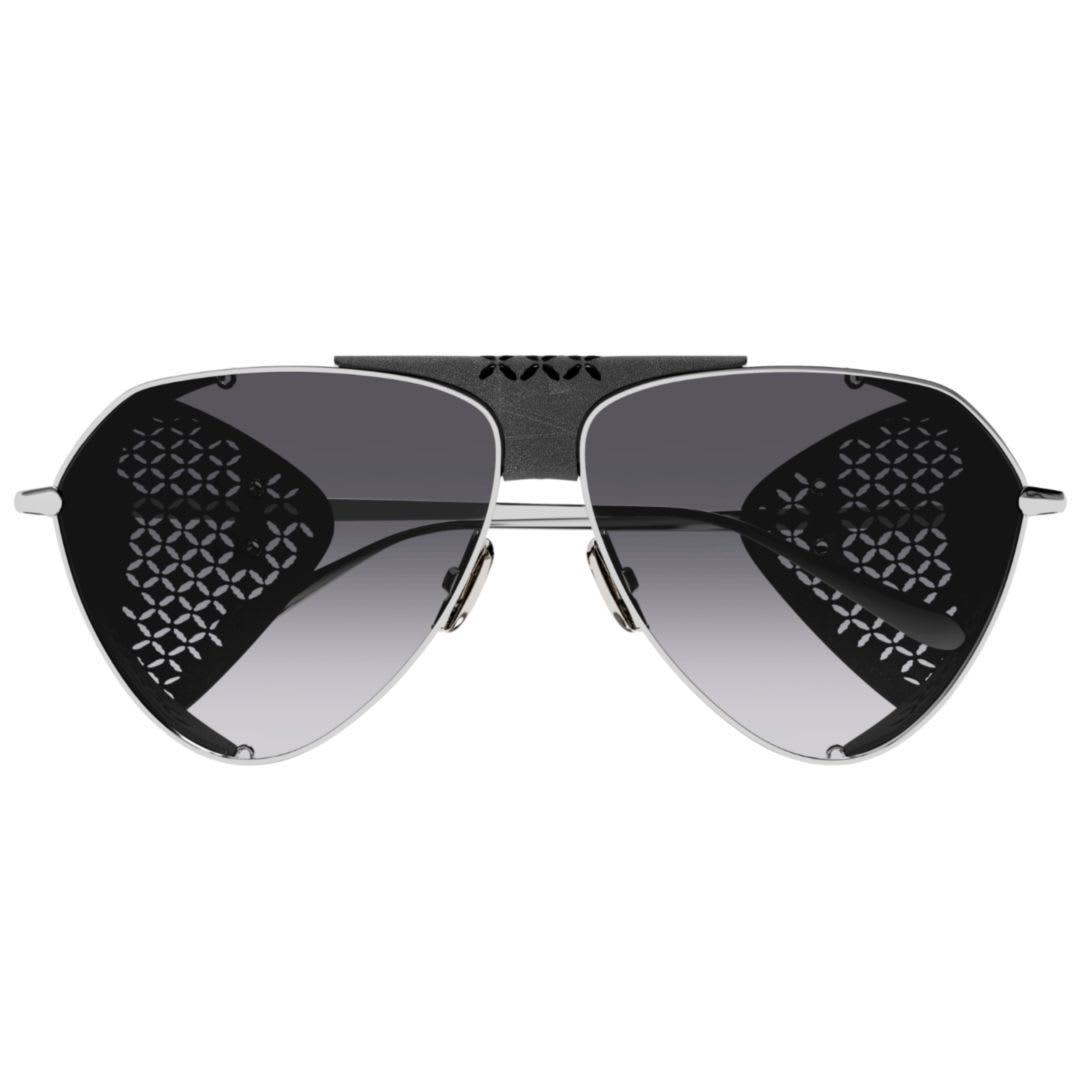 alaia aa0067s-001silver-silver-grey