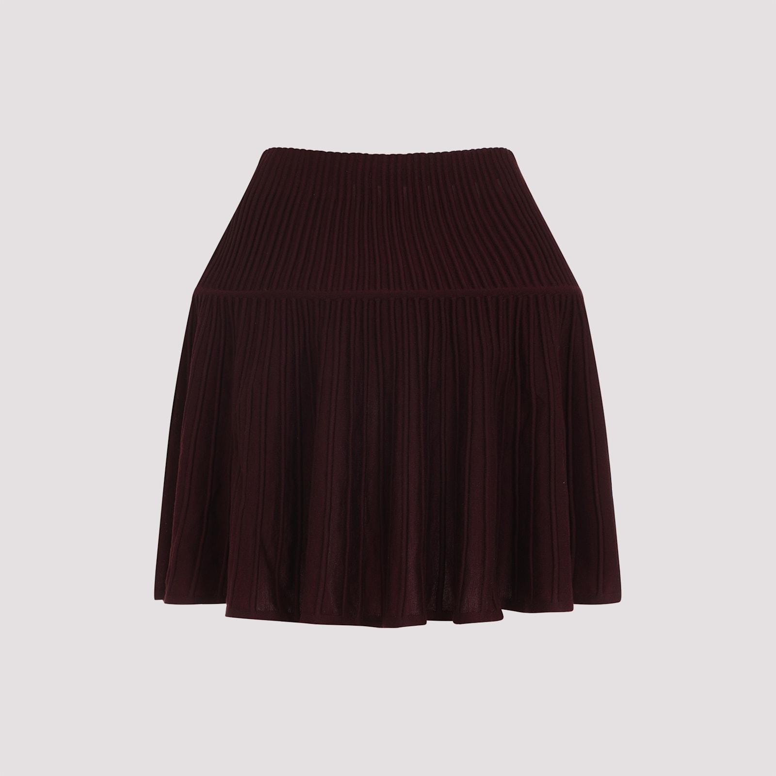 alaia alaïa crinoline mini skirt