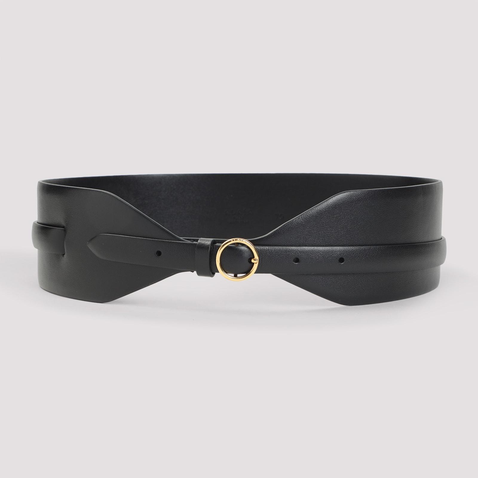 alaia alaïa large glossy belt