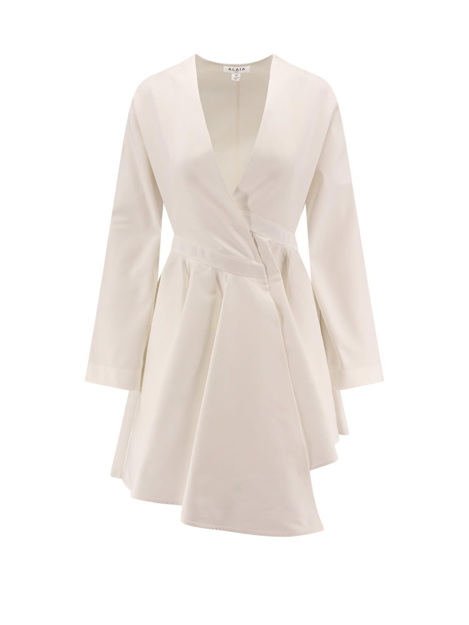 alaia alaïa wrap dress