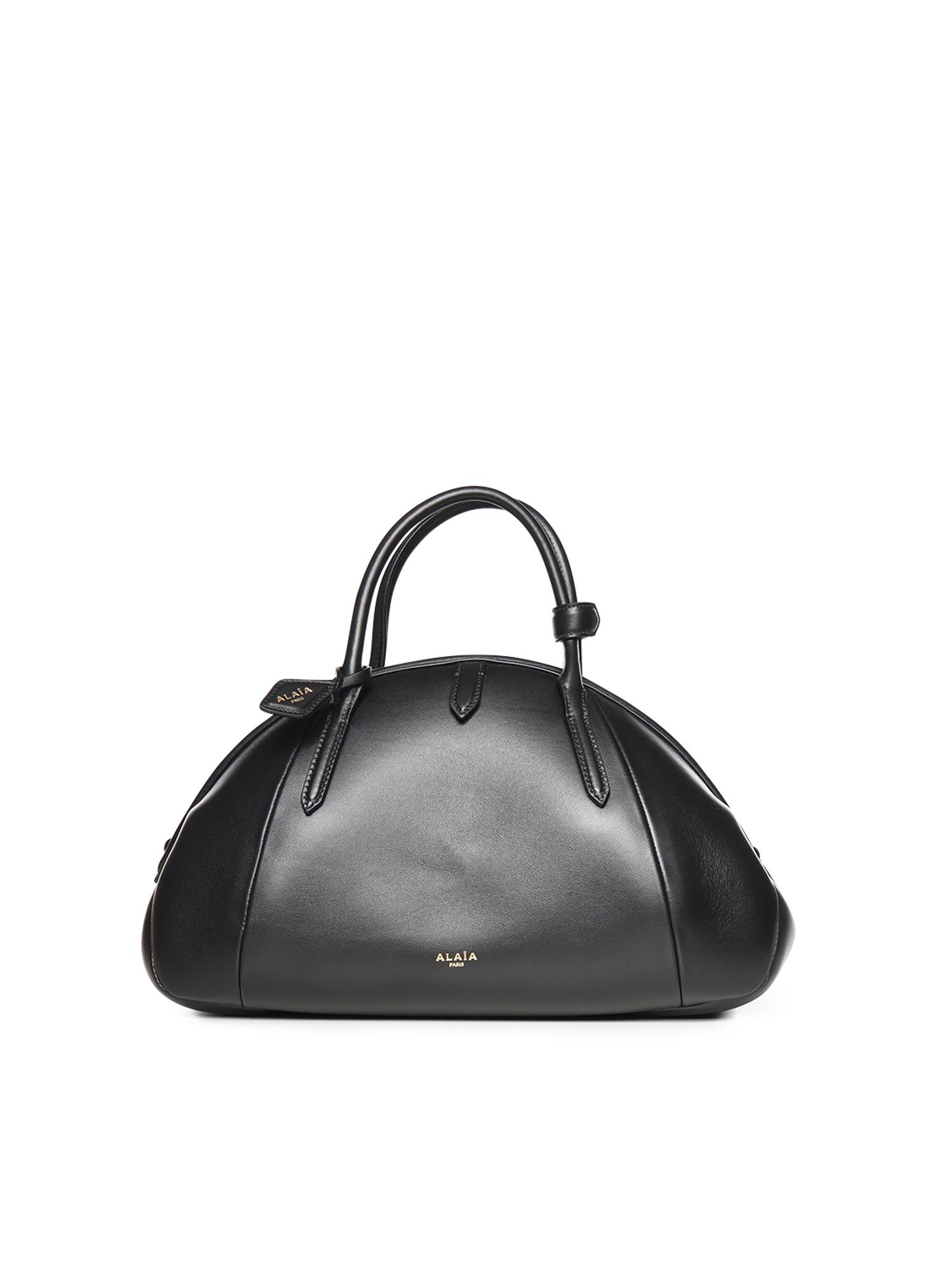 alaia bags black calfskin - women