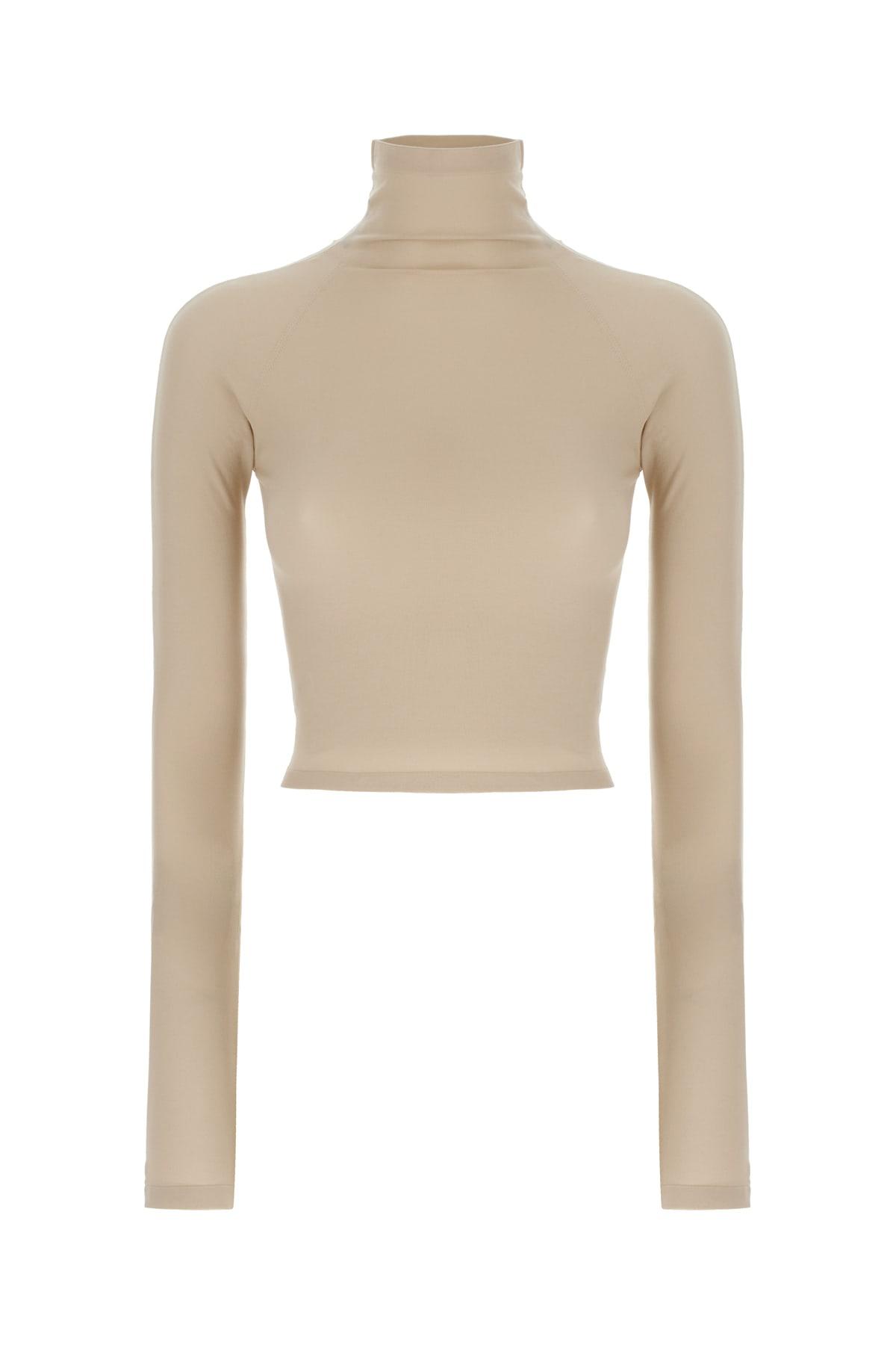 alaia cappuccino stretch nylon top