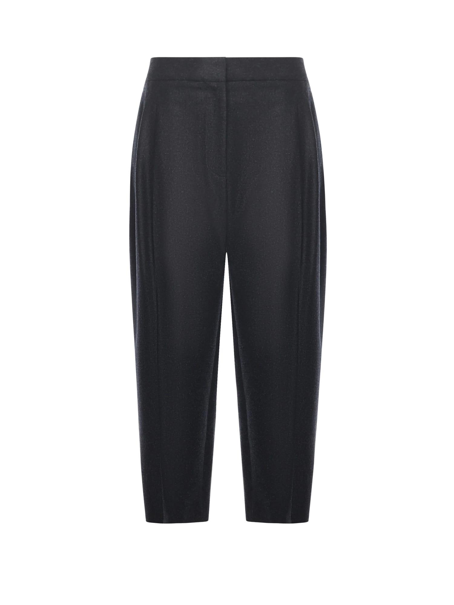 alaia dark grey wool pant