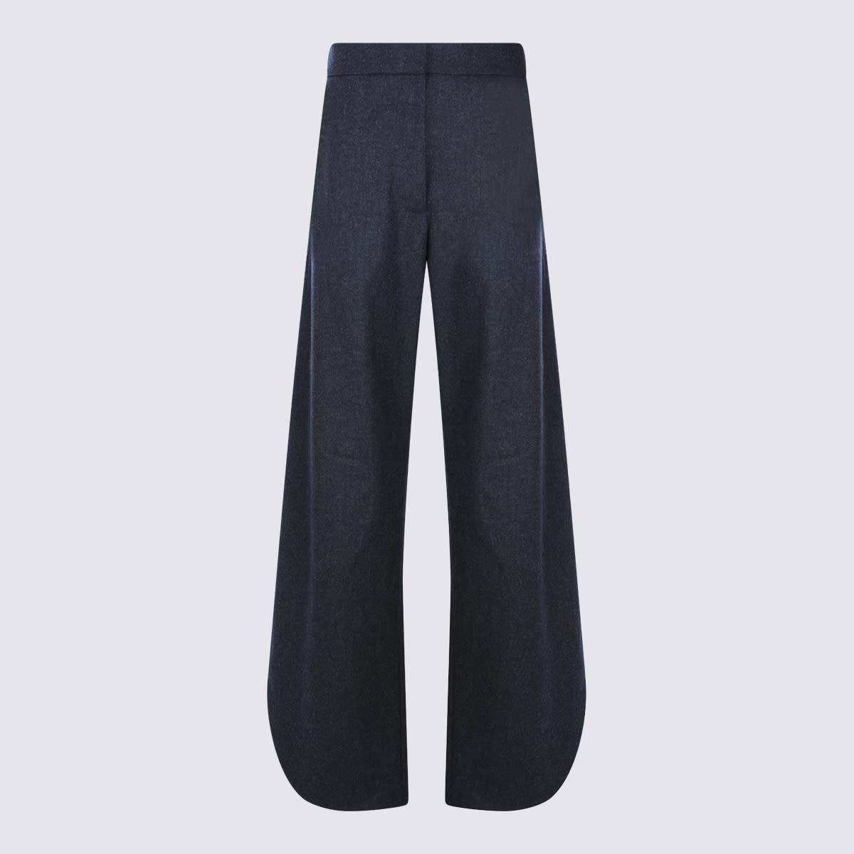 alaia dark grey wool pants