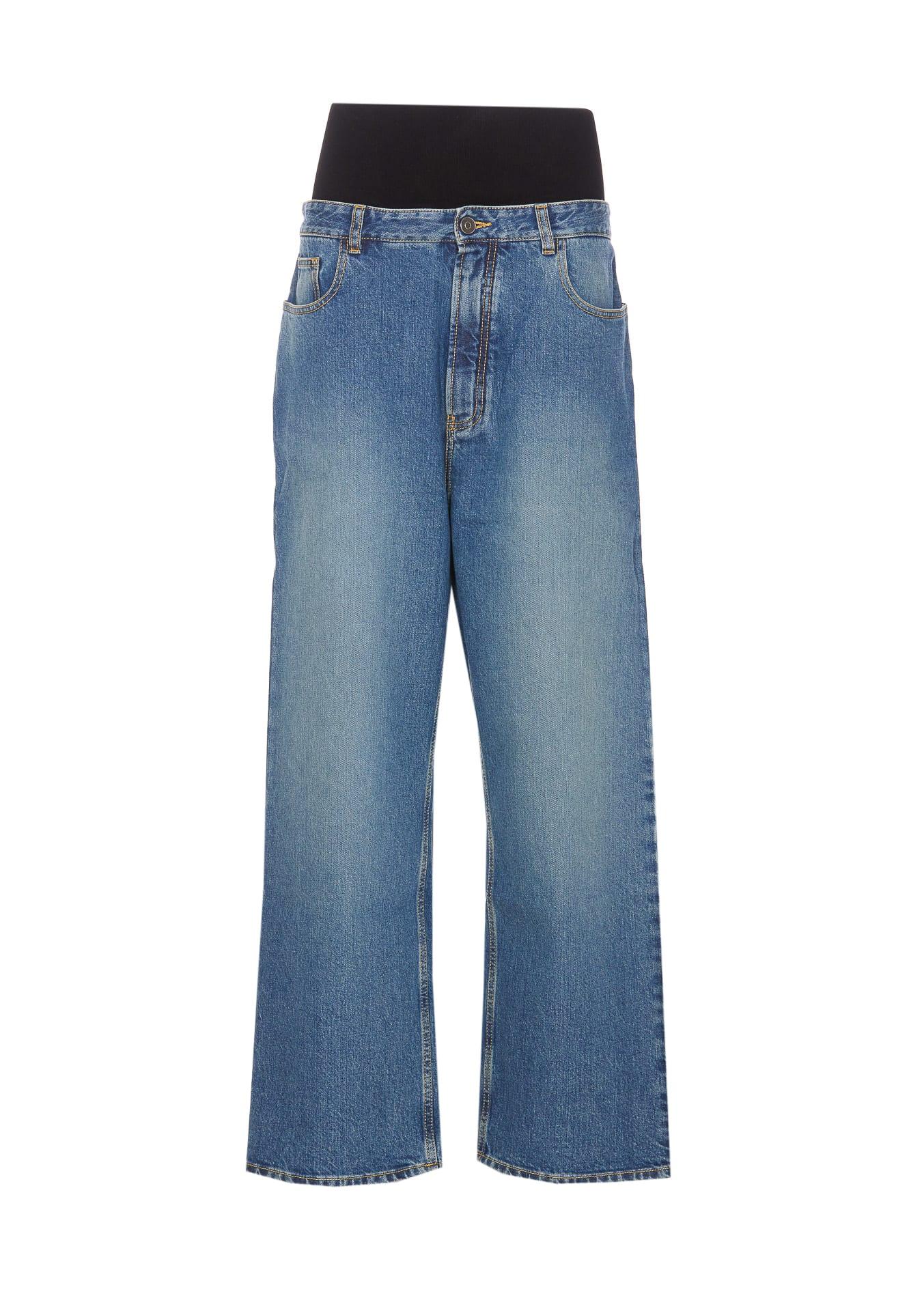 alaia knit band pants