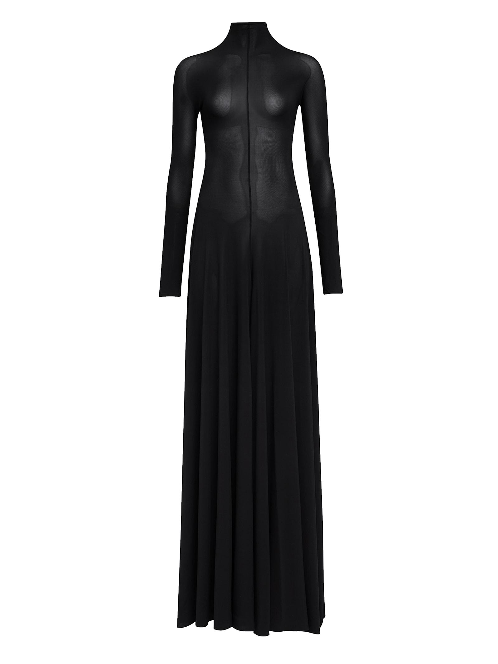 alaia long dress