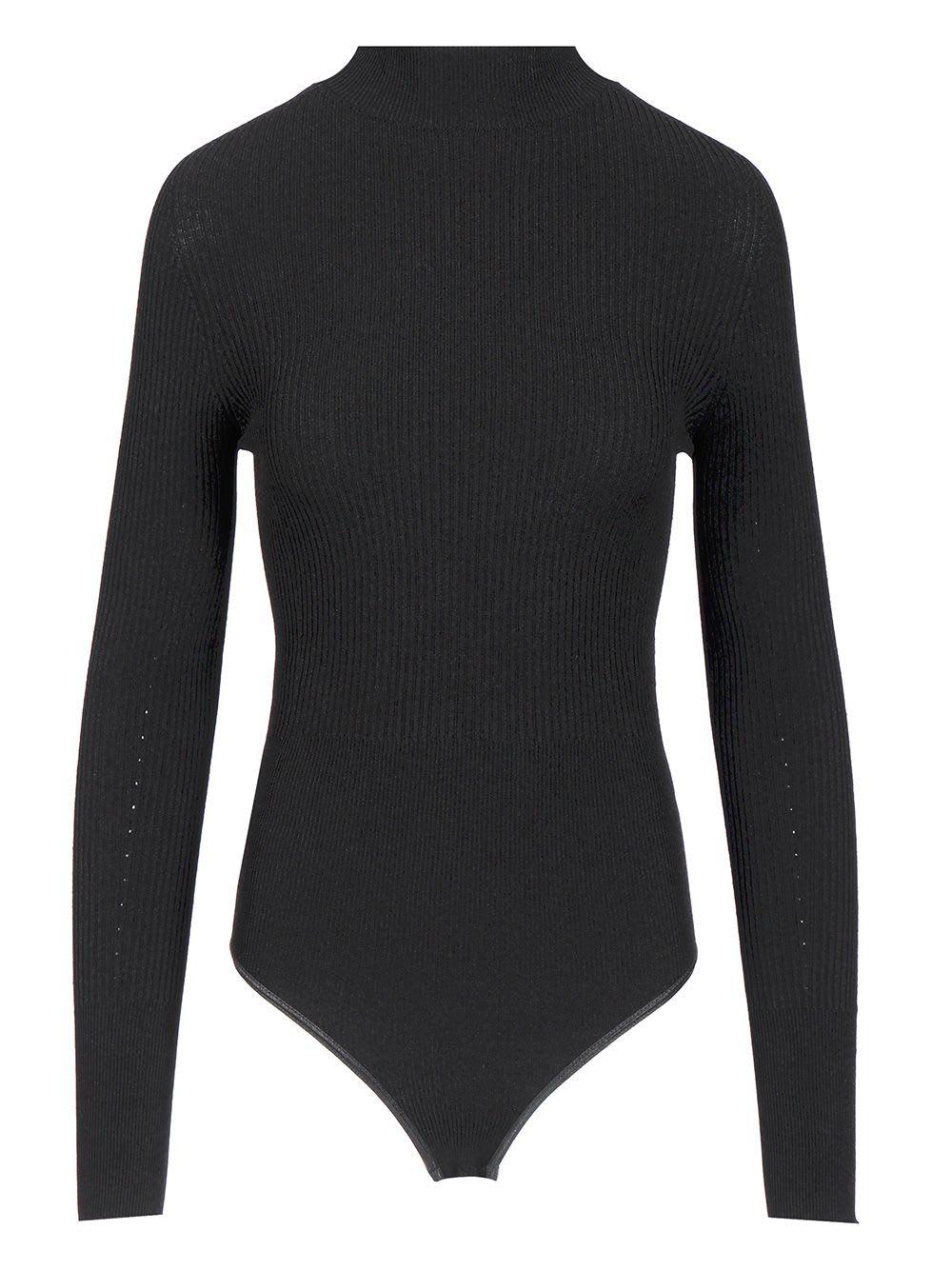 alaia long-sleeved bodysuit