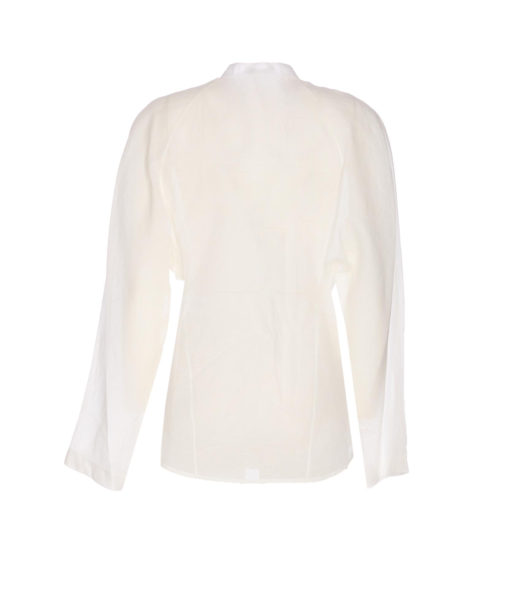 alaia shirts white cotton - women