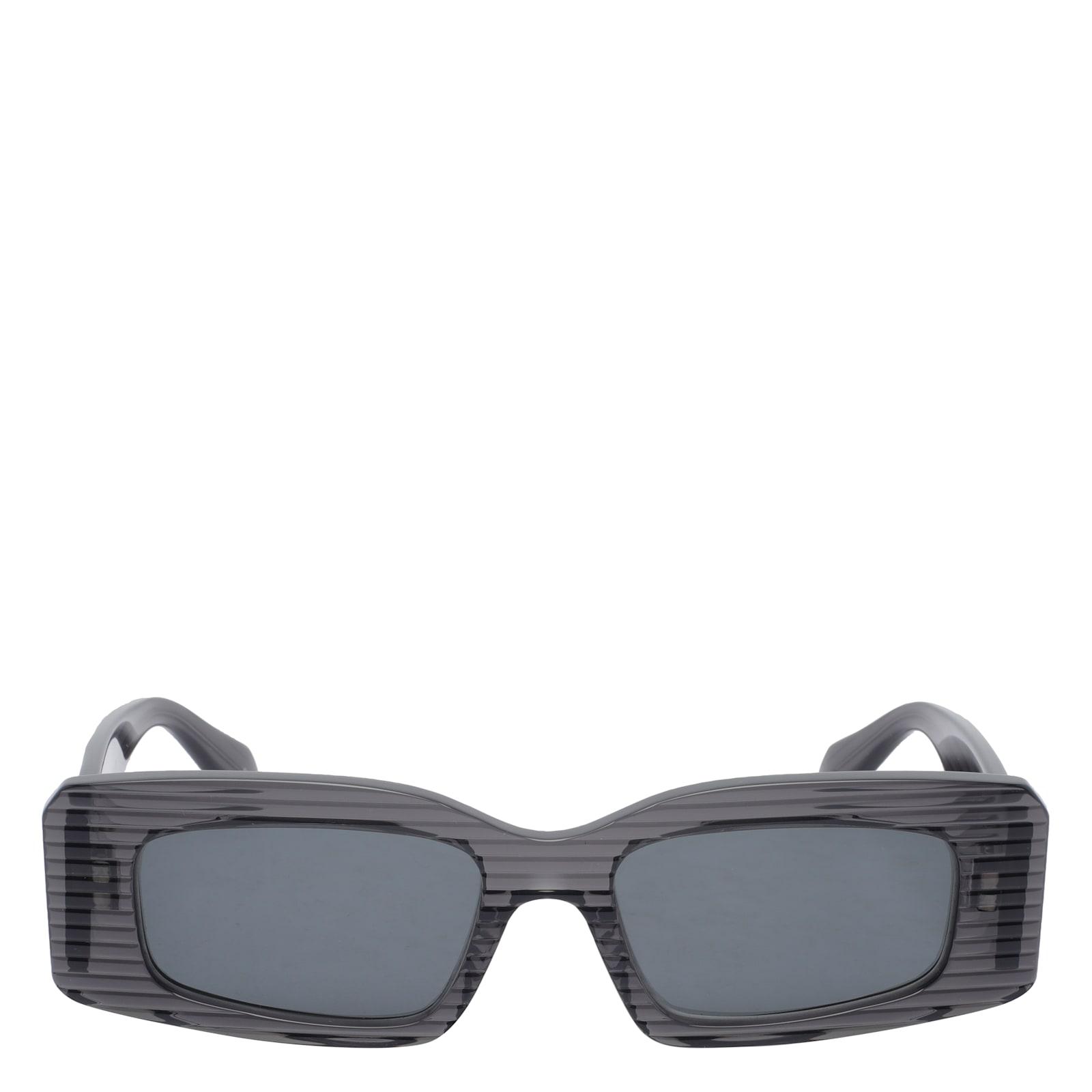 alaia squared logo sunglasses