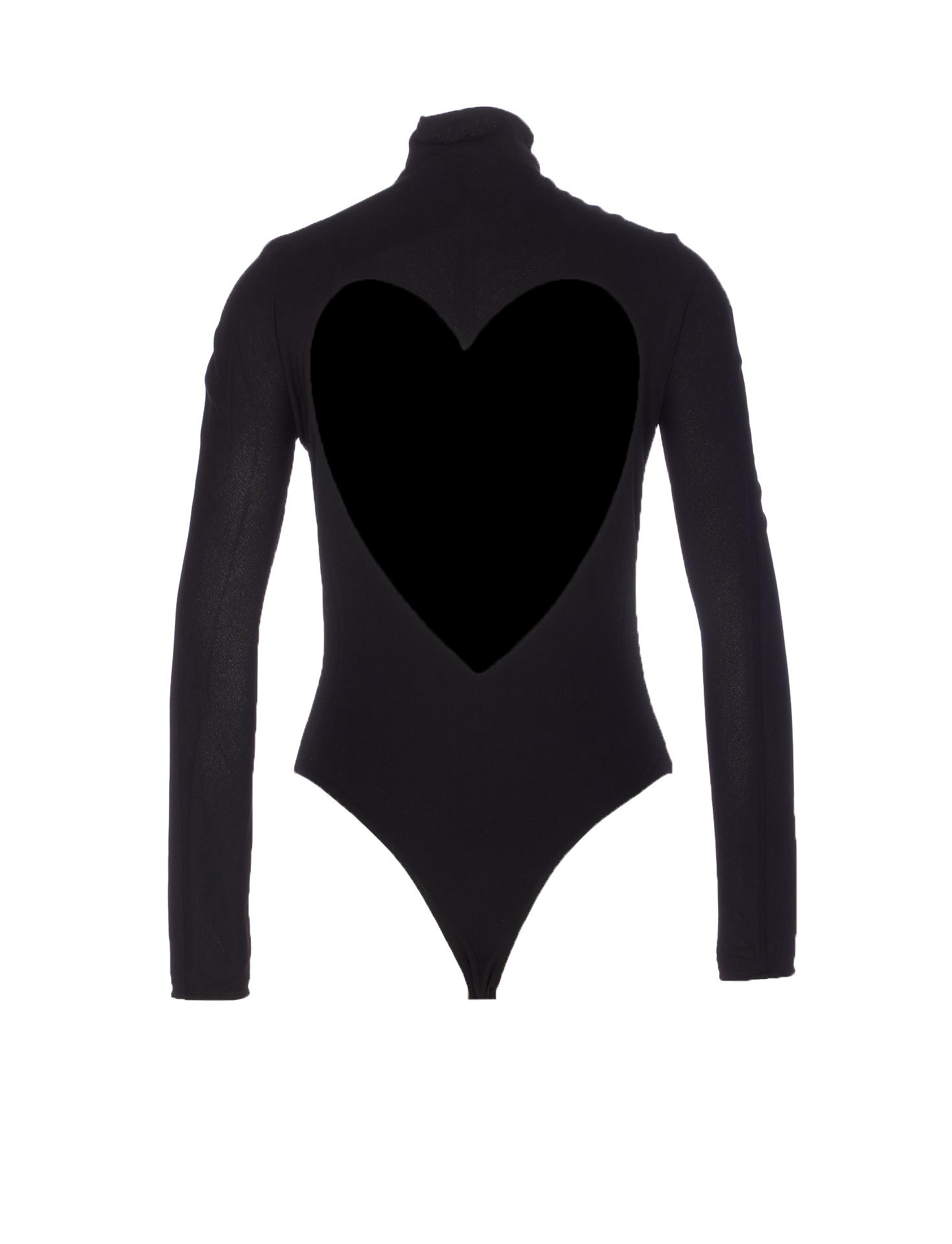 alaia top black viscose - women