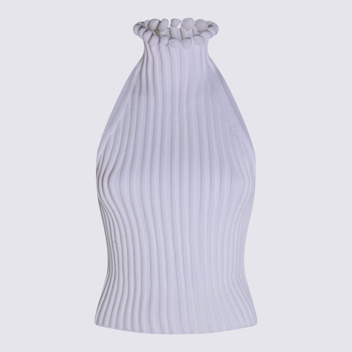 alaia white viscose top