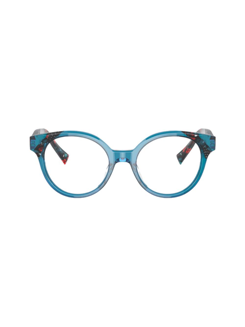 alain mikli a03143 savoie - red/blue glasses