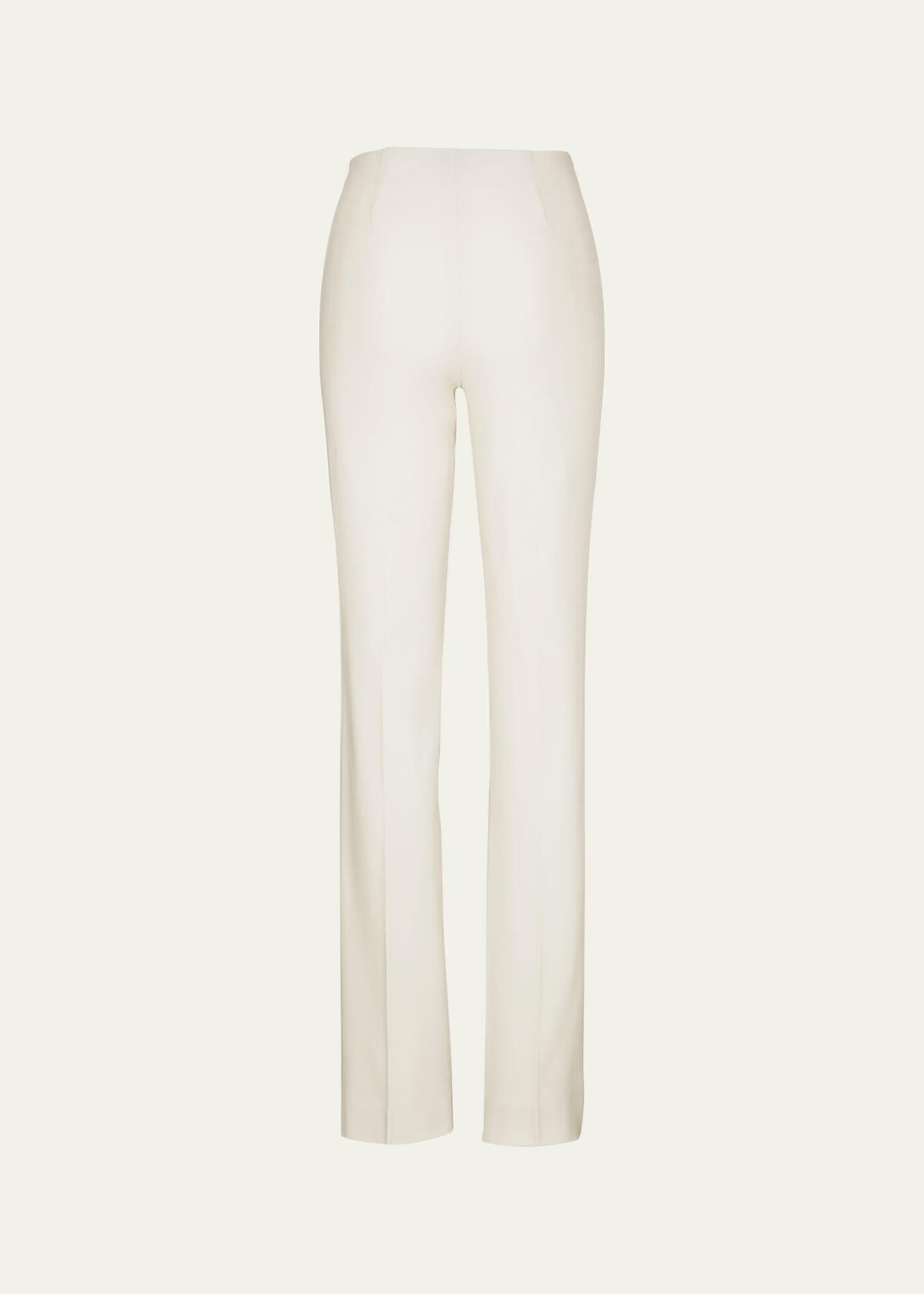 alandra straight-leg wool pants
