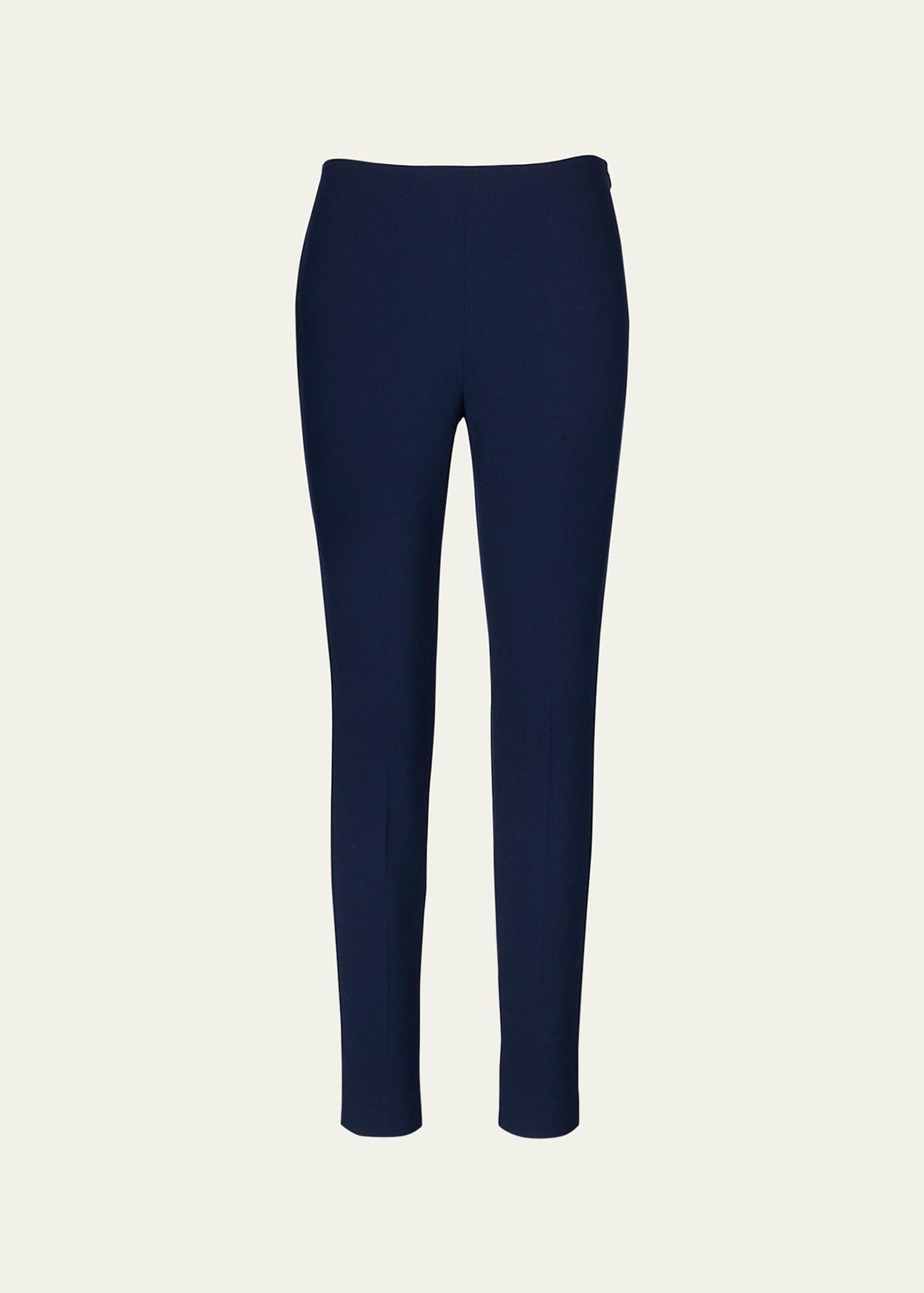 alandra straight-leg wool pants