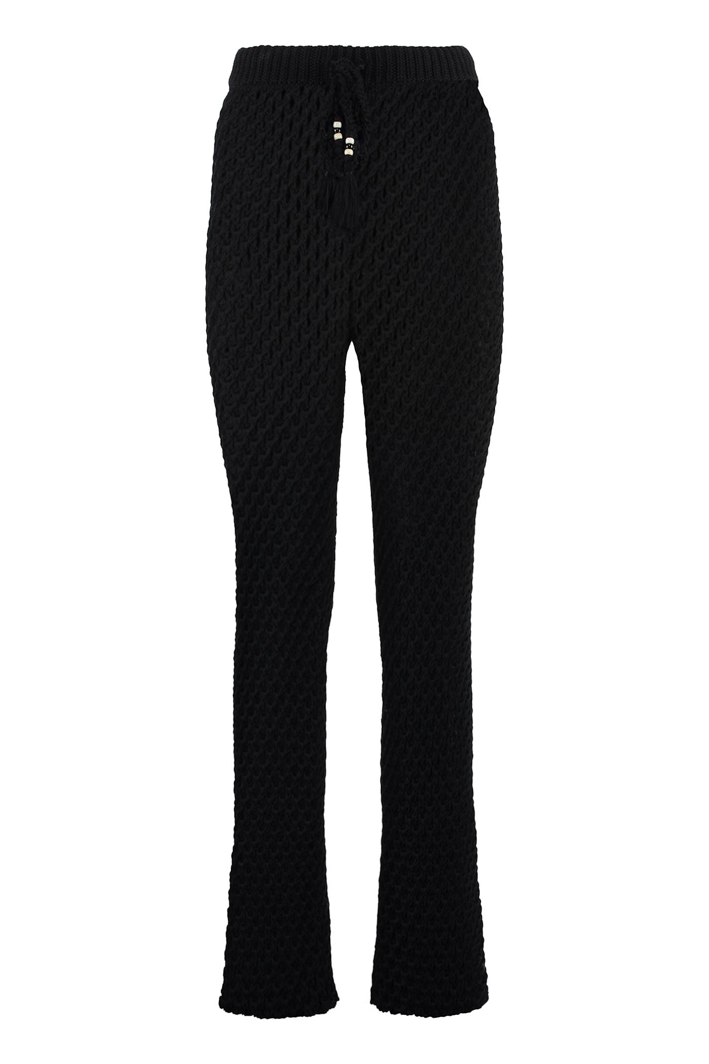 alanui knitted trousers