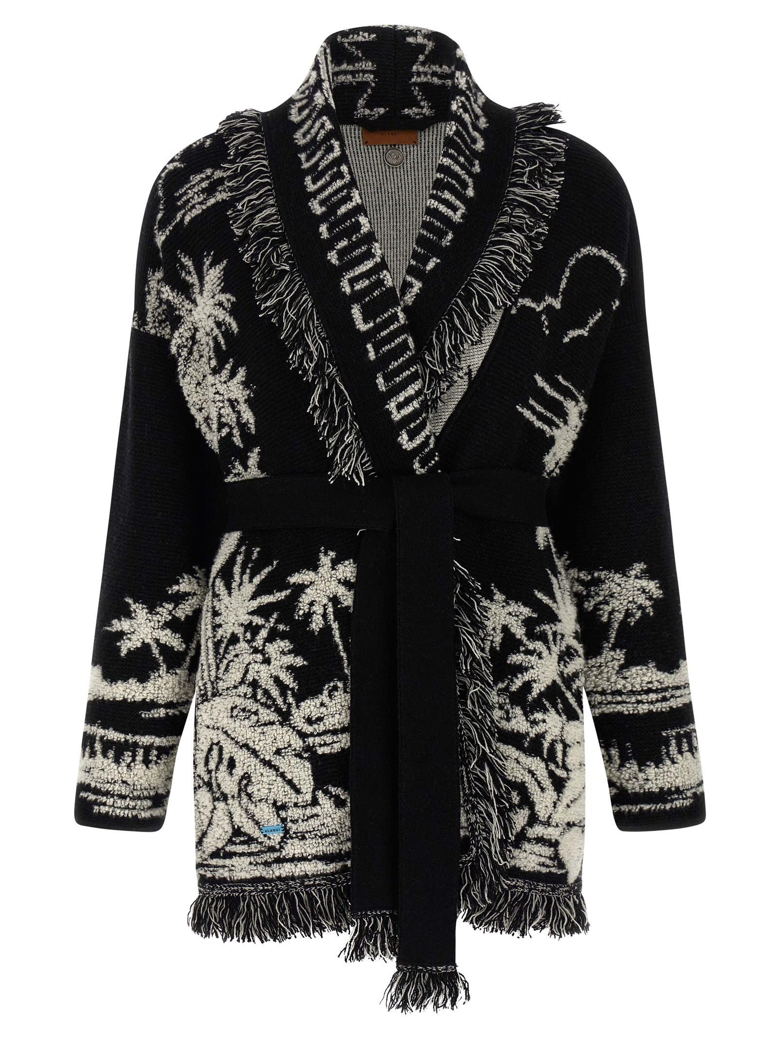alanui palm grove tales cardigan