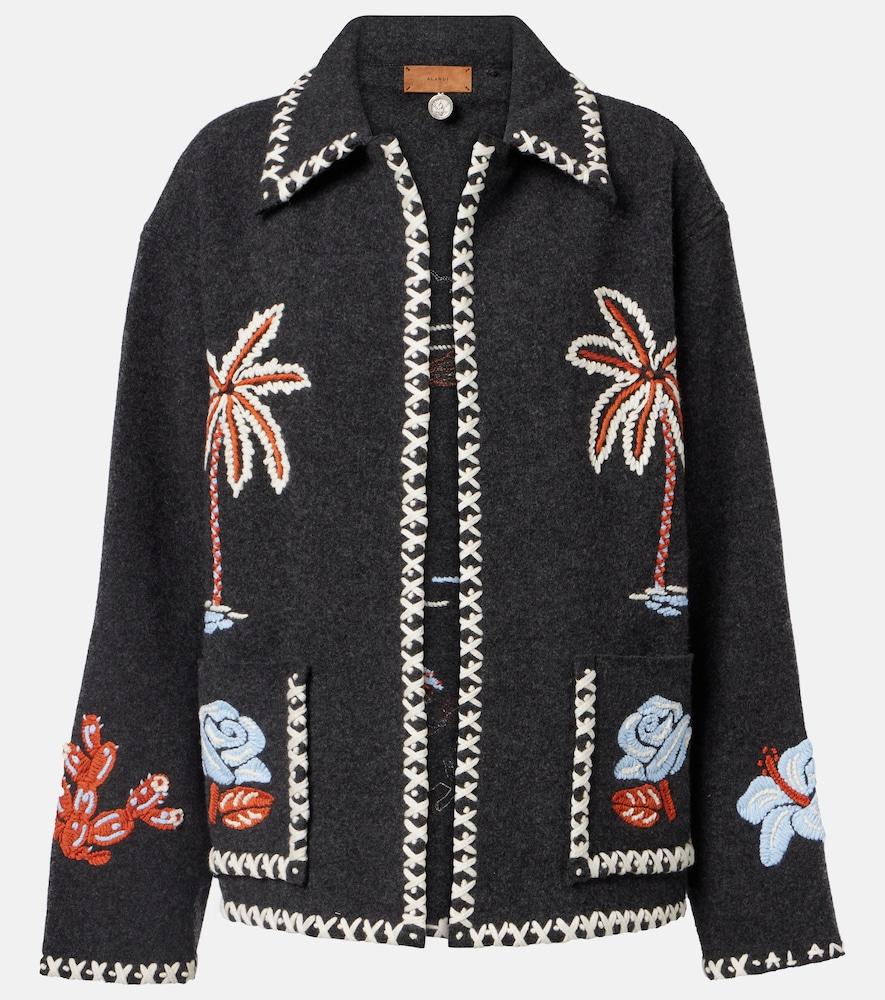 alanui remember me virgin wool jacket
