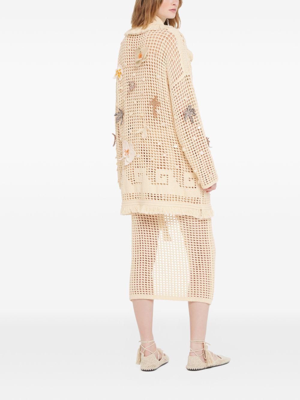 alanui sweaters beige cotton - women