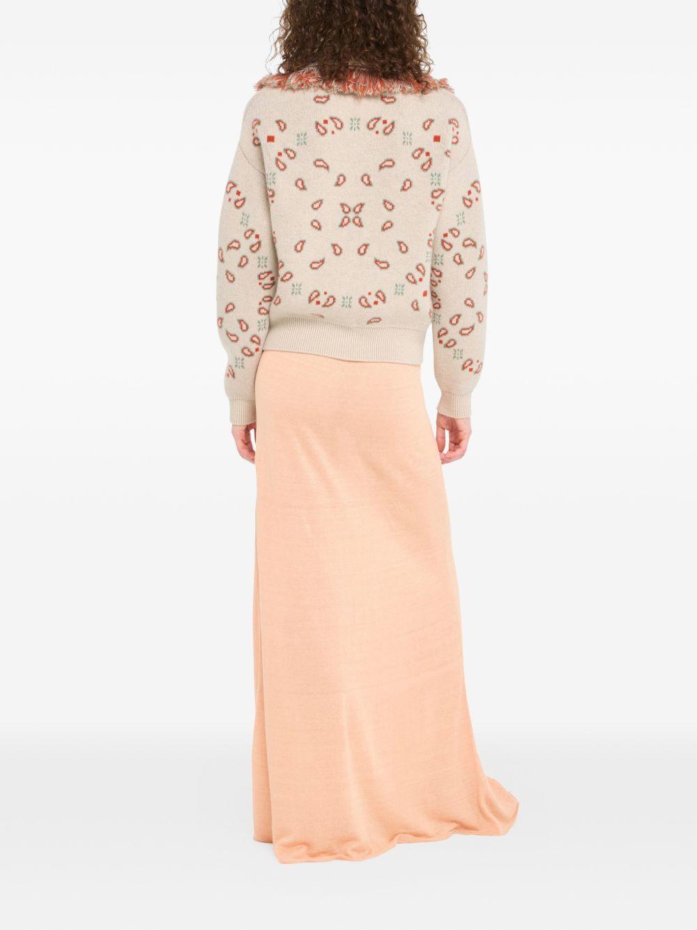 alanui sweaters beige virgin wool - women