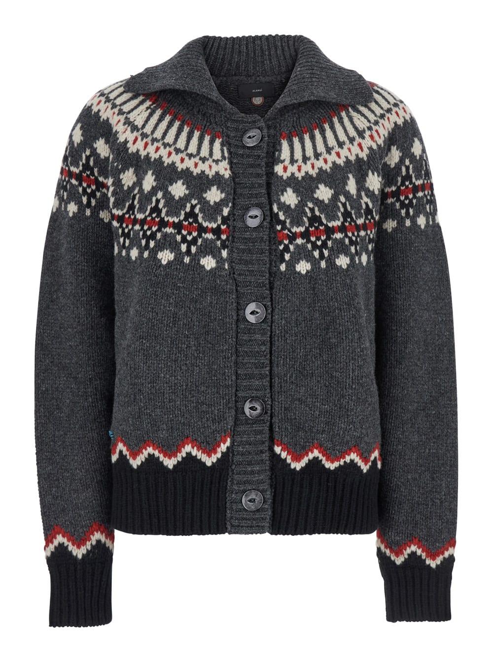 alanui sweet winter cardigan