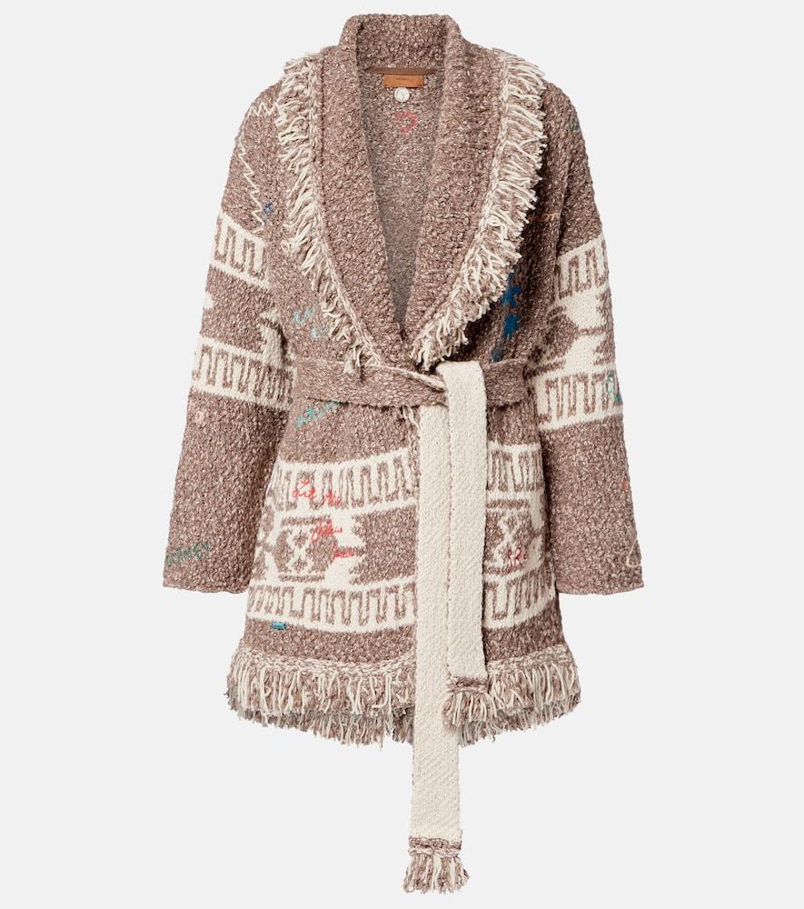 alanui written by the ocean cotton cardigan