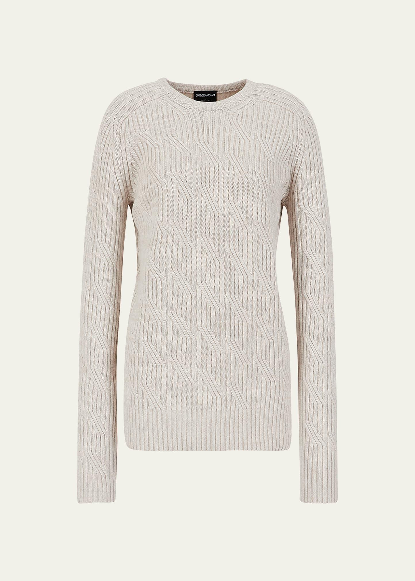 alashan ribbed cashmere sweater
