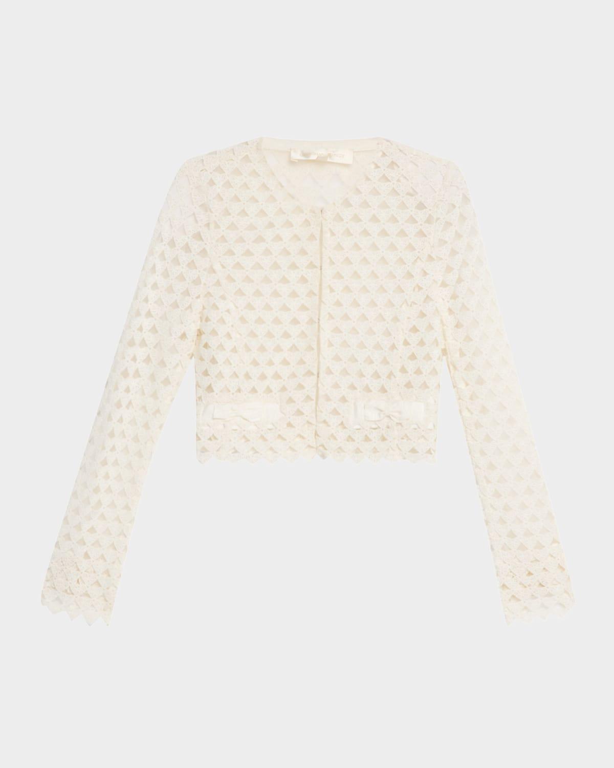 alaya crochet heart jacket