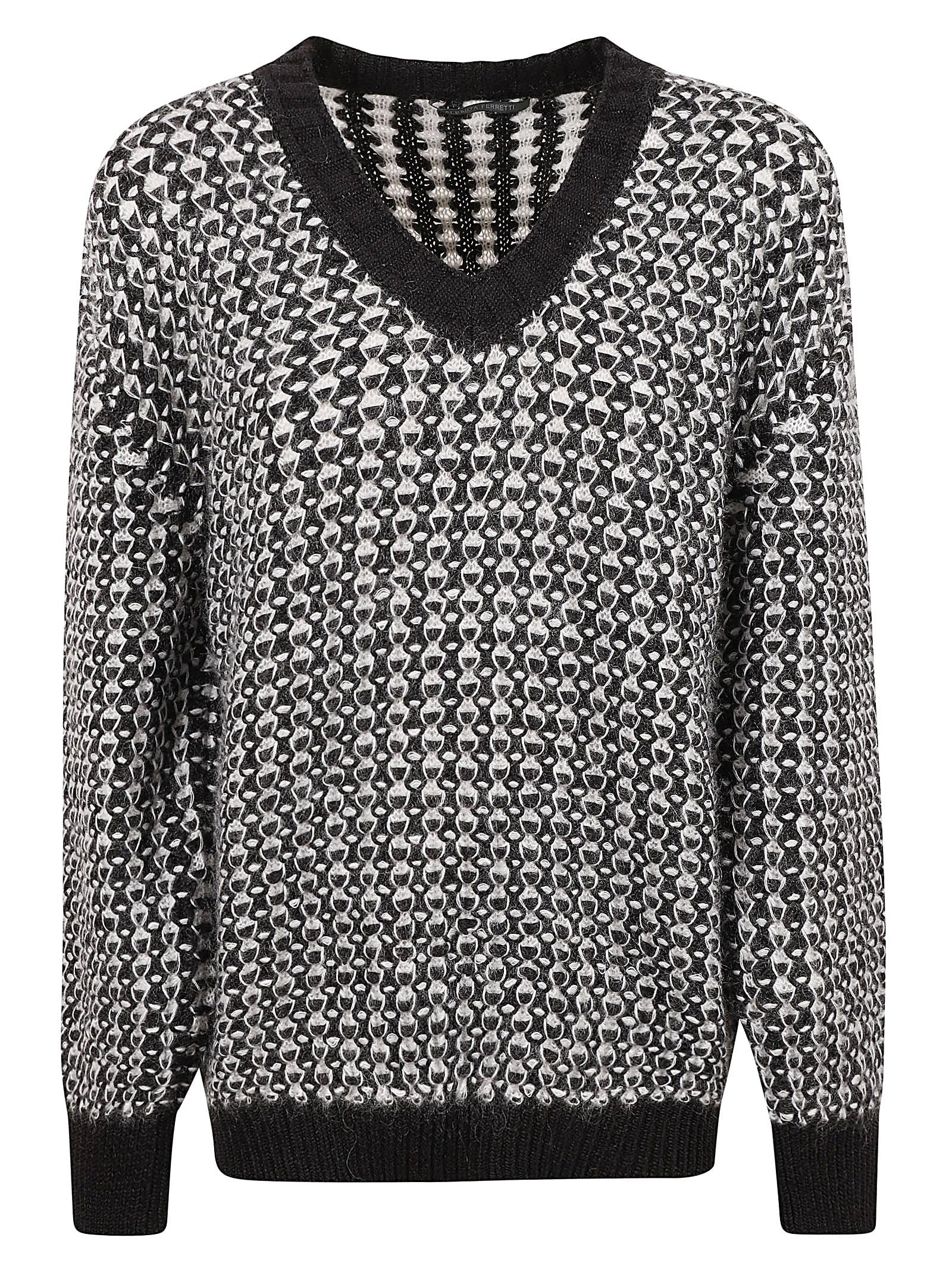 alberta ferretti knitted sweater