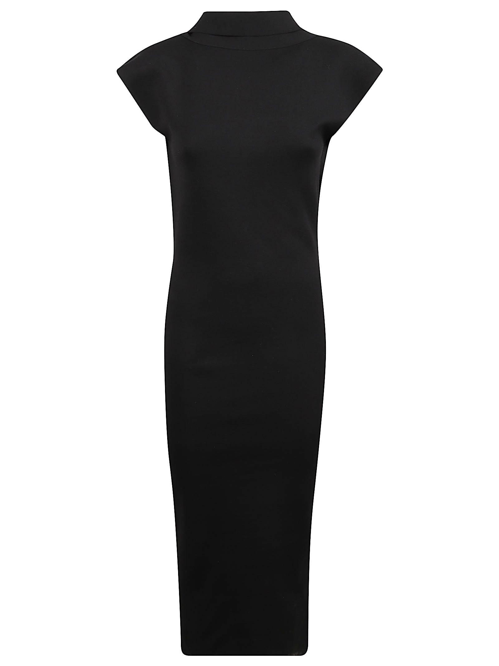 alberta ferretti long dress with open back