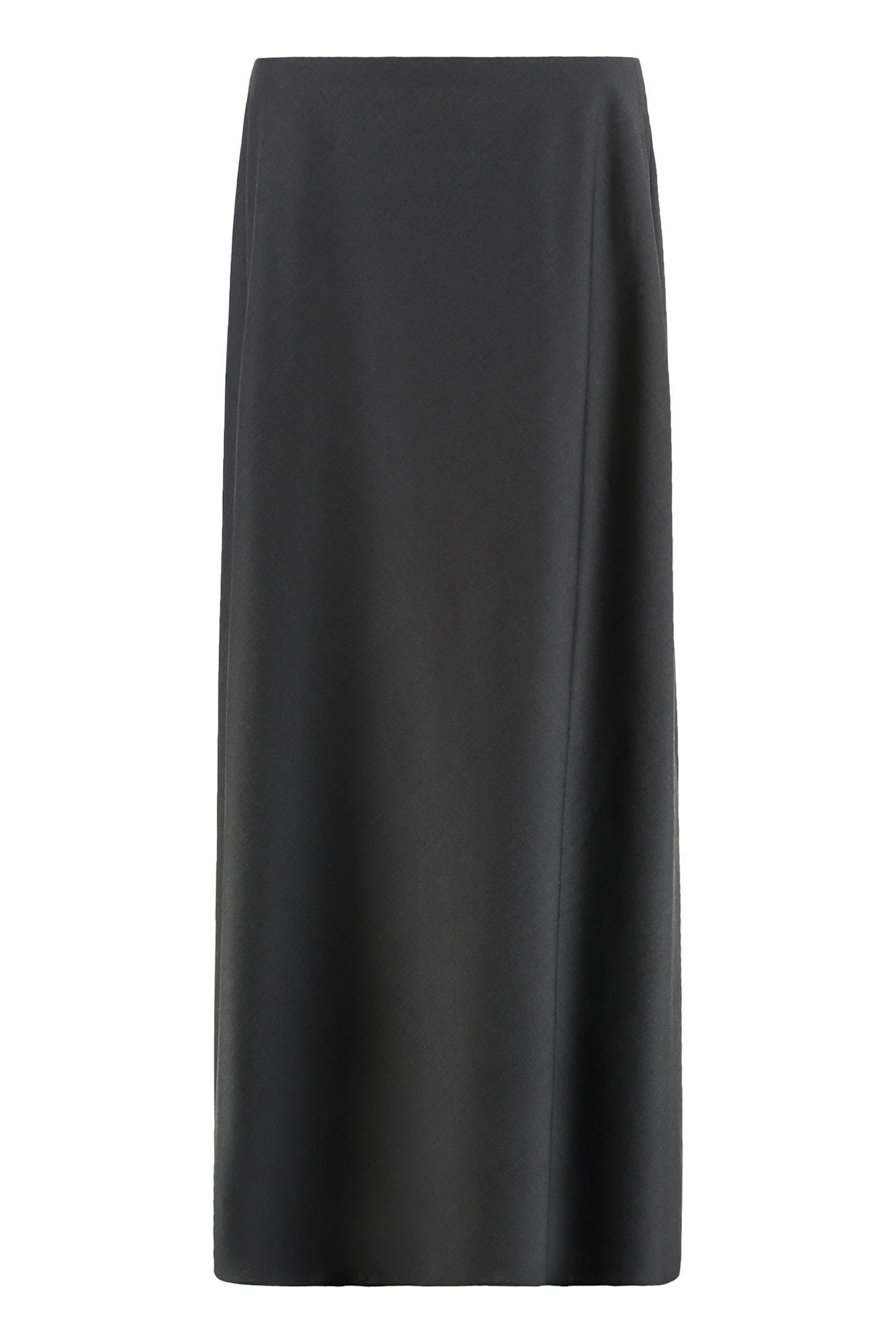 alberta ferretti midi skirt