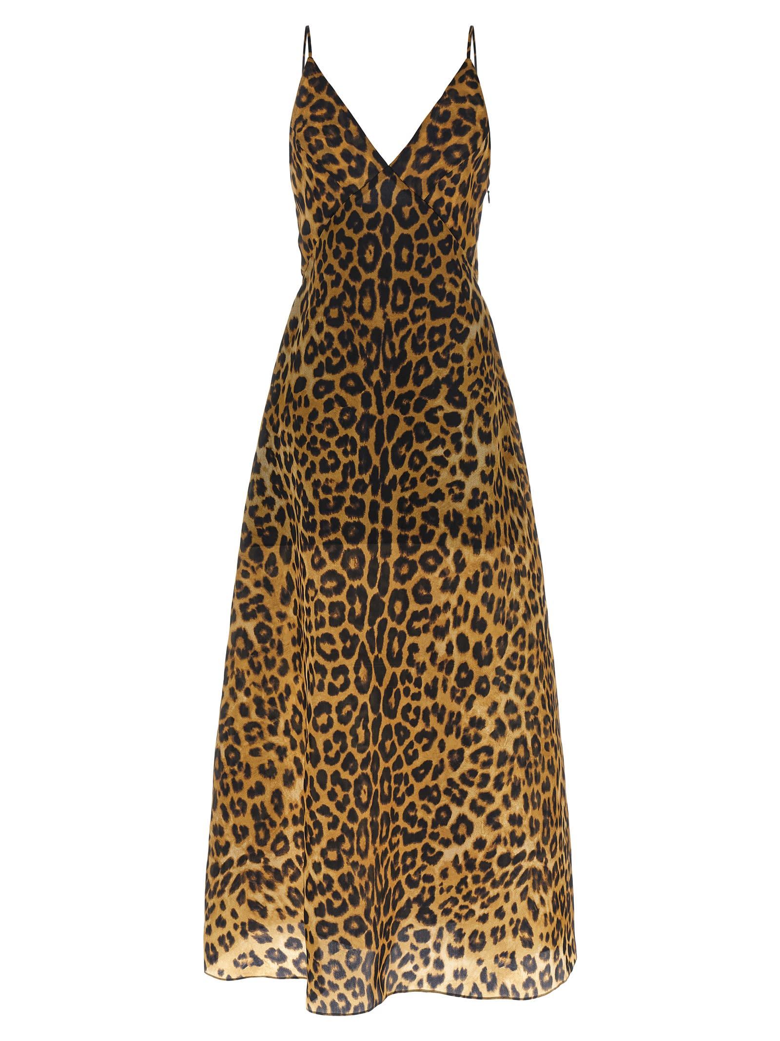 alberta ferretti organza dress