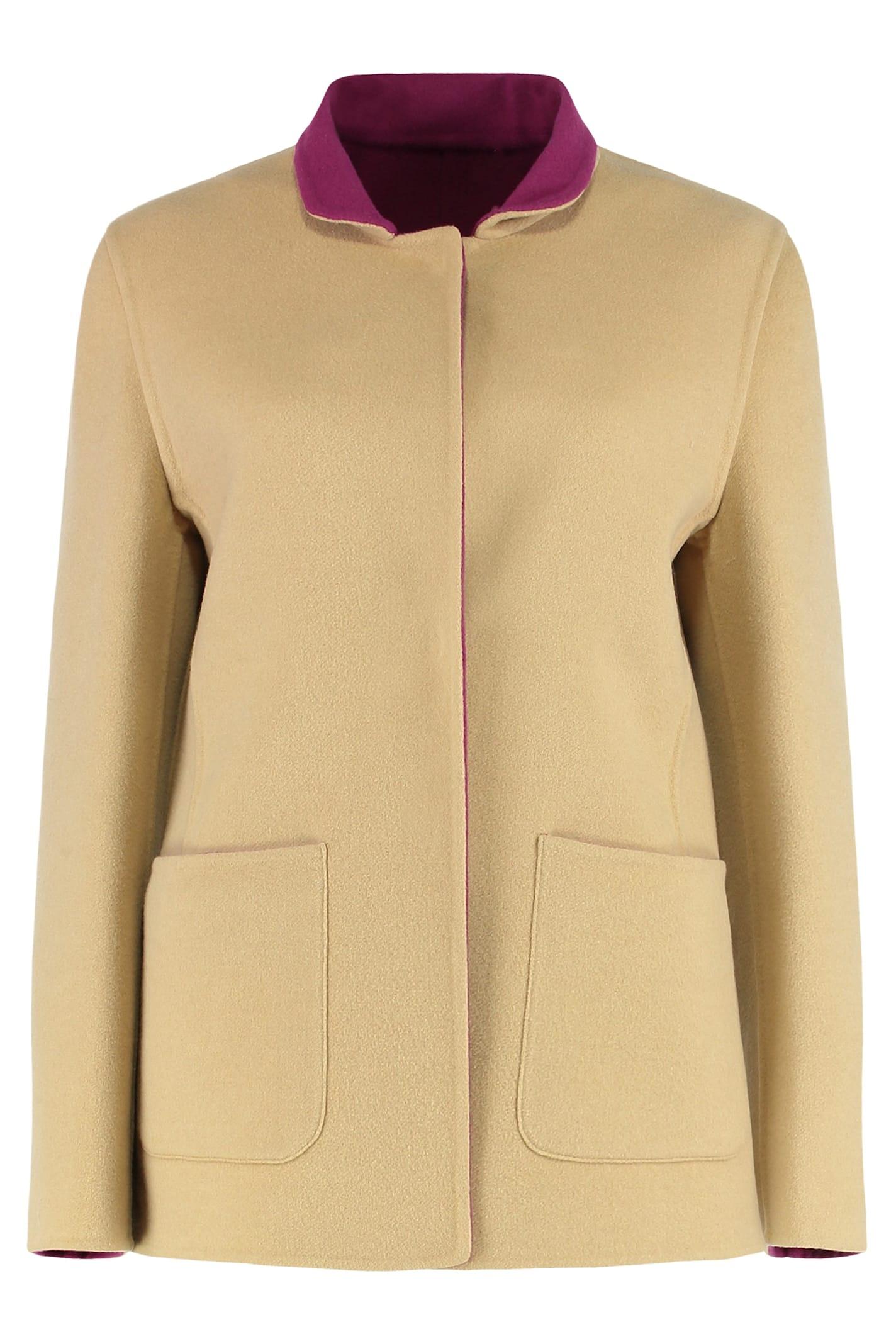 alberta ferretti reversible coat