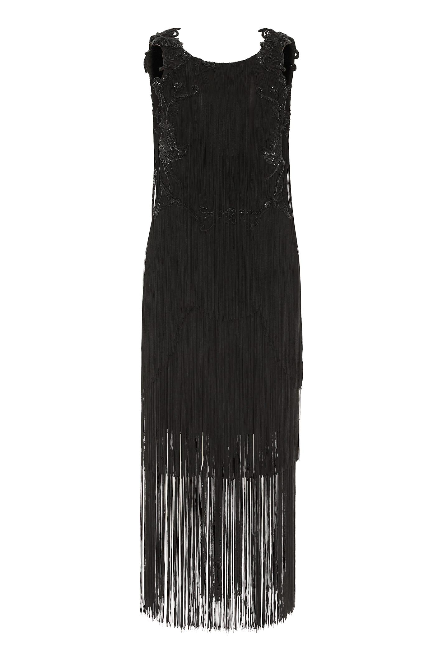 alberta ferretti silk dress