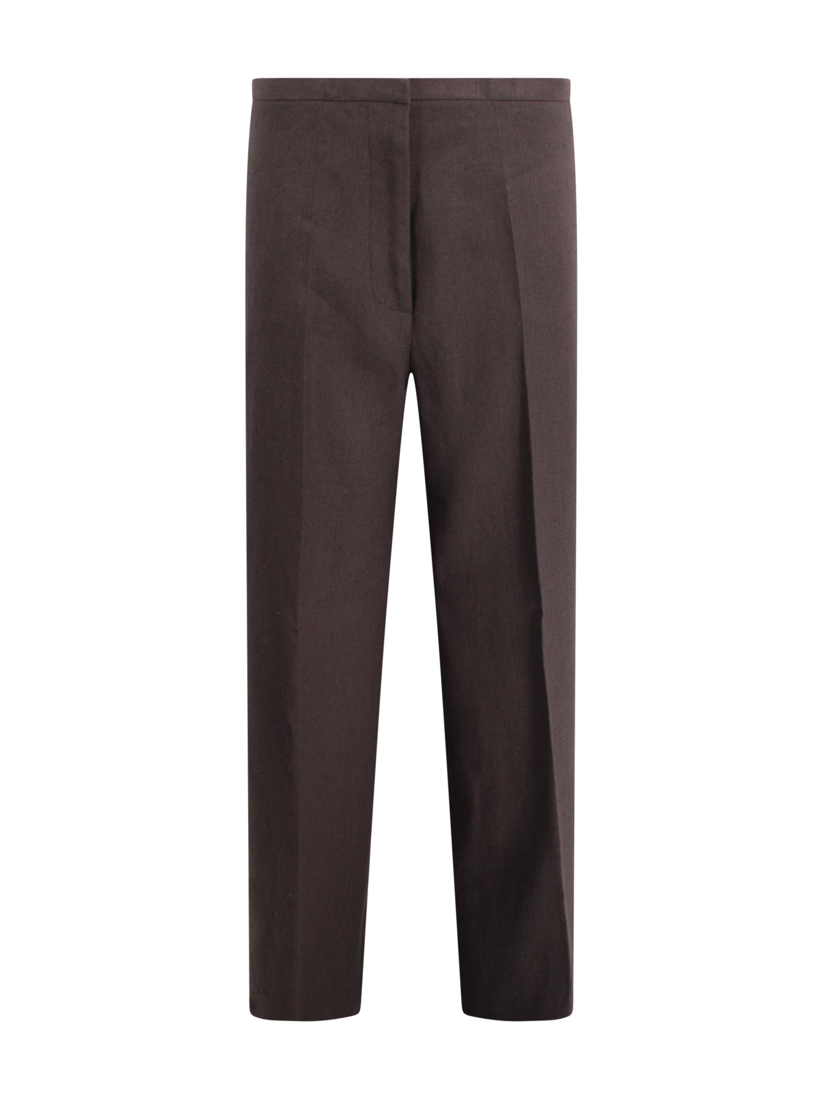alberta ferretti trousers fabric - women