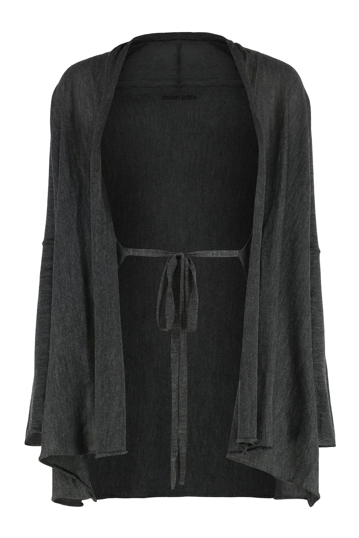 alberta ferretti virgin wool cardigan