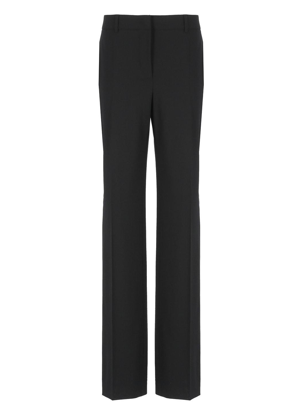 alberta ferretti wool trousers