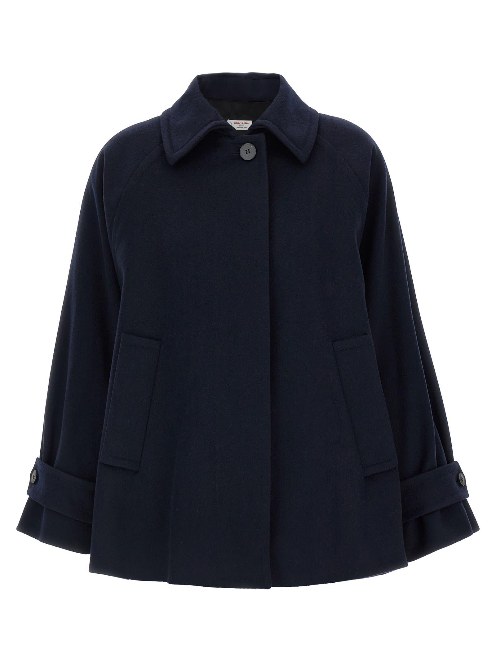 alberto biani caban coat
