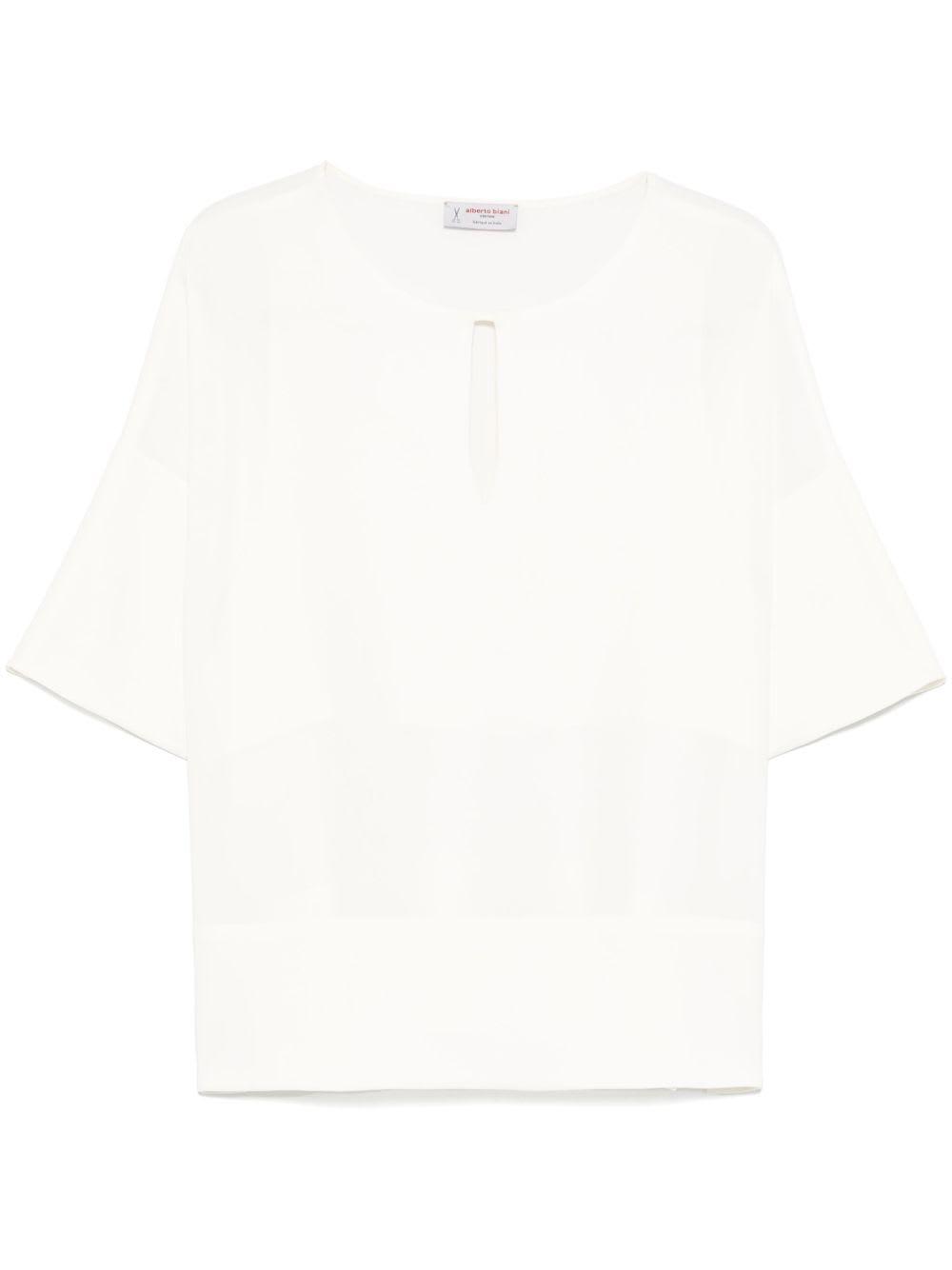 alberto biani cady blouse