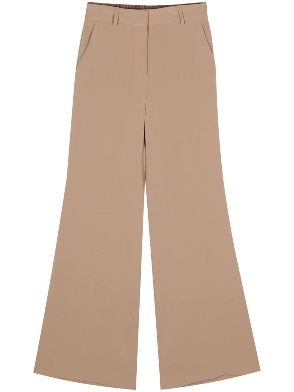 alberto biani cady flared trousers