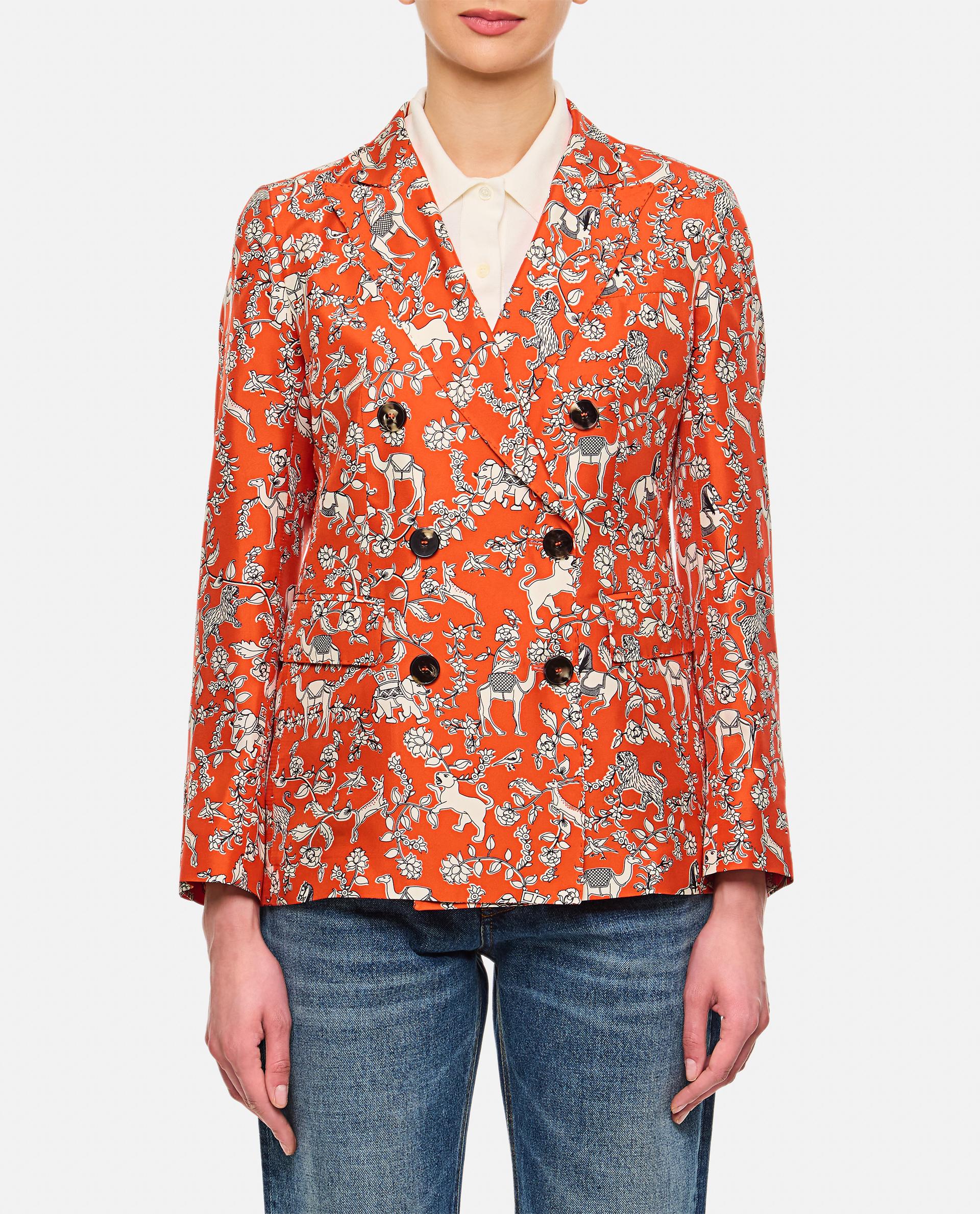 alberto biani jackets orange - women