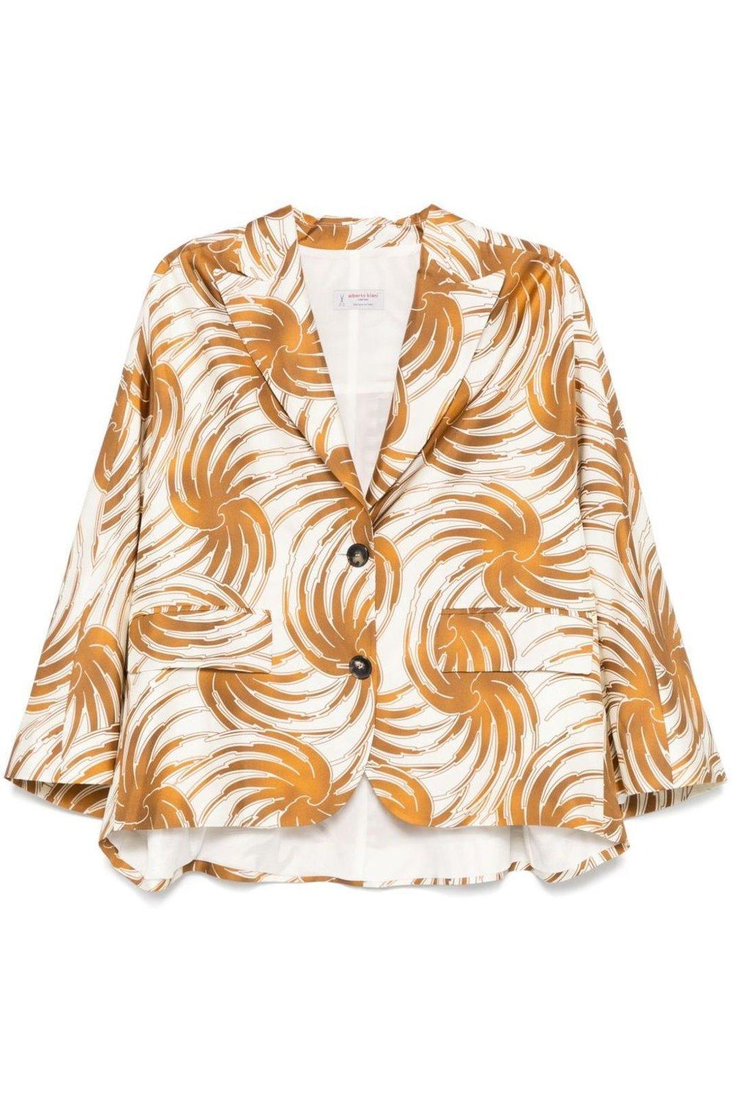 alberto biani patterned jacket